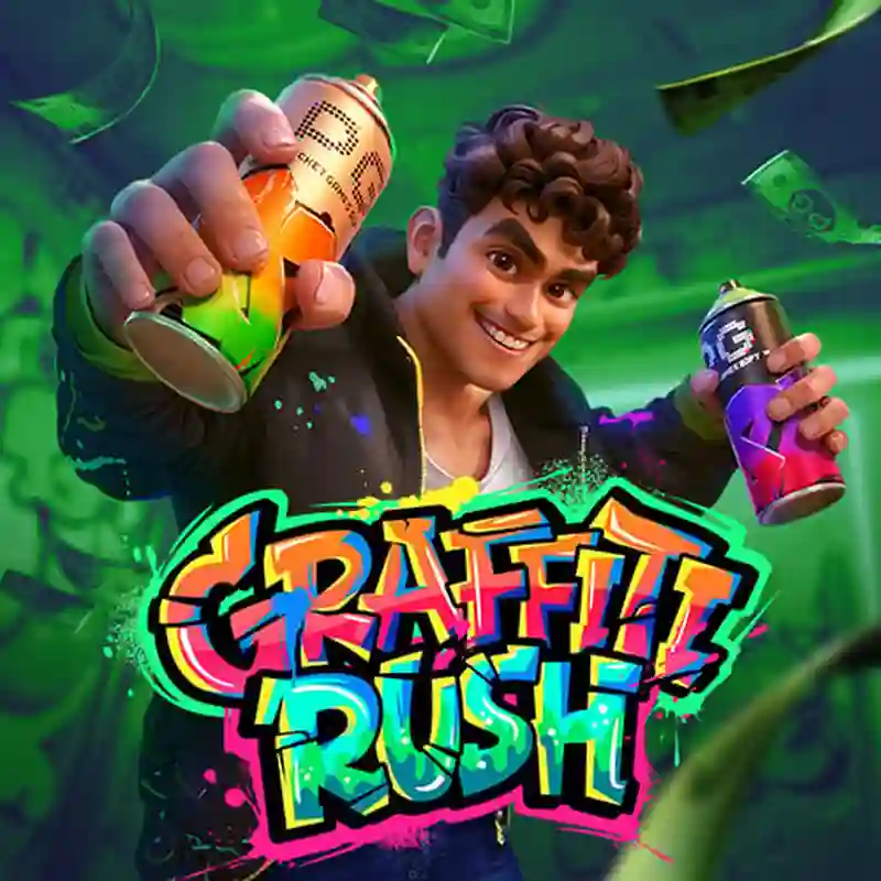 Interfaz de juego de Graffiti Rush en mamalon casino